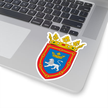 Escudo de Pamplona Colombia (Colombia) (Coat of Arms) STICKER Vinyl Kiss-Cut Decal