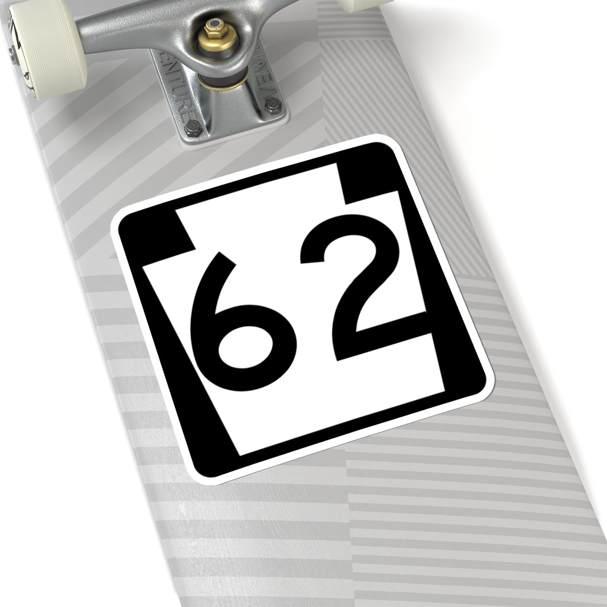 PA-62 (Pennsylvania) (Road Sign) STICKER Vinyl Kiss-Cut Decal