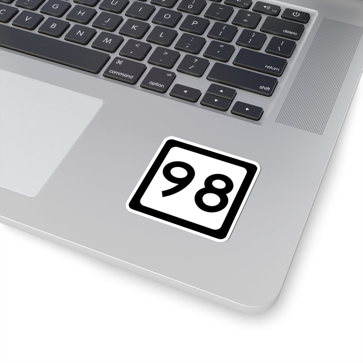 WV-98 (Virginia) (Road Sign) STICKER Vinyl Kiss-Cut Decal