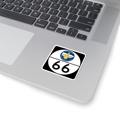 PR old toll road 66 (Puerto Rico) (Road Sign) STICKER Vinyl Kiss-Cut Decal