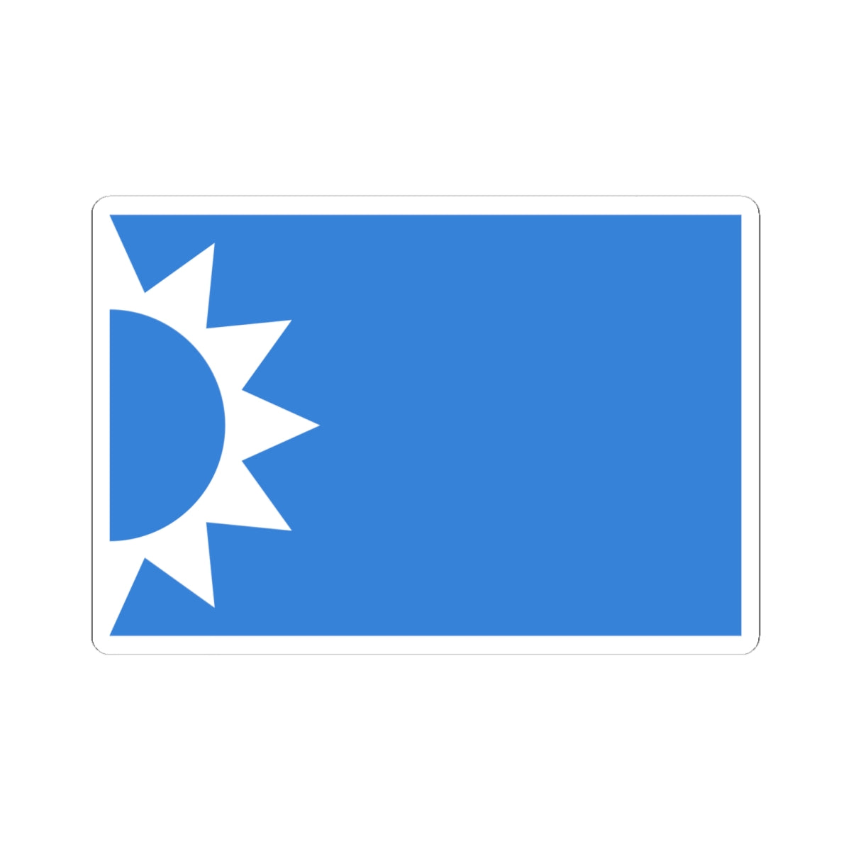 Flag of the Future Movement (Lebanon) STICKER Vinyl Kiss-Cut Decal