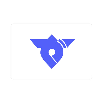 Flag of Zentsuji Kagawa (Japan) STICKER Vinyl Kiss-Cut Decal