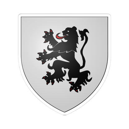 Bambecque 59 Nord (France) (Coat of Arms) STICKER Vinyl Kiss-Cut Decal