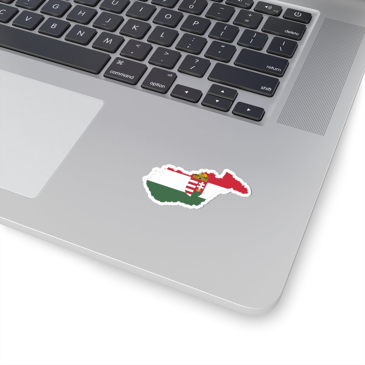 Flag-map of Hungary 1939-1940 (Hungary) STICKER Vinyl Kiss-Cut Decal