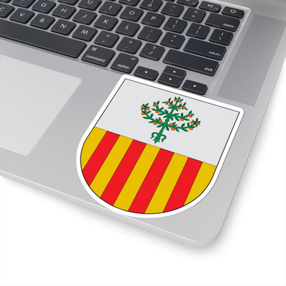 Antic escut de Xerta (Spain) (Coat of Arms) STICKER Vinyl Kiss-Cut Decal