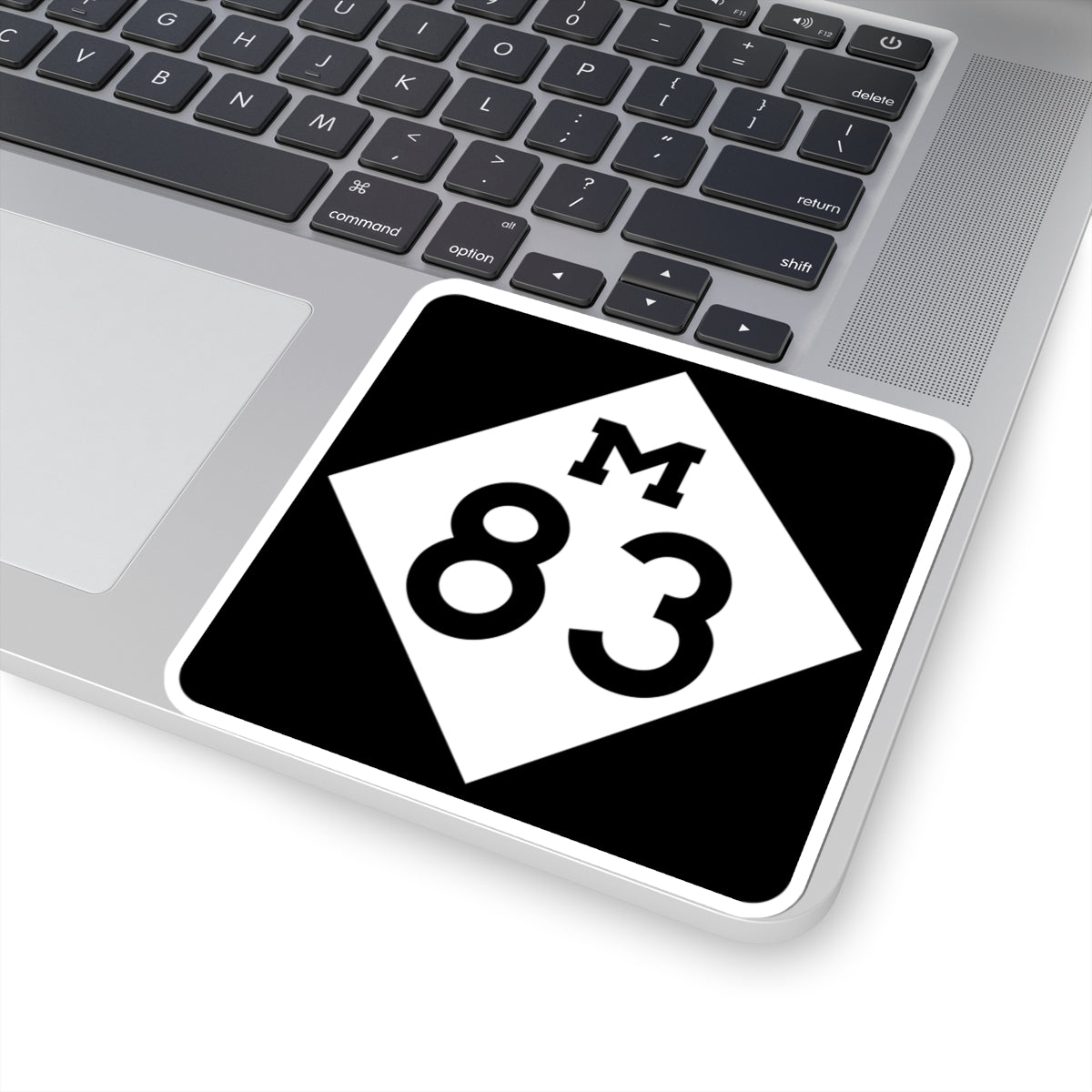 M-83 (Michigan) (Road Sign) STICKER Vinyl Kiss-Cut Decal