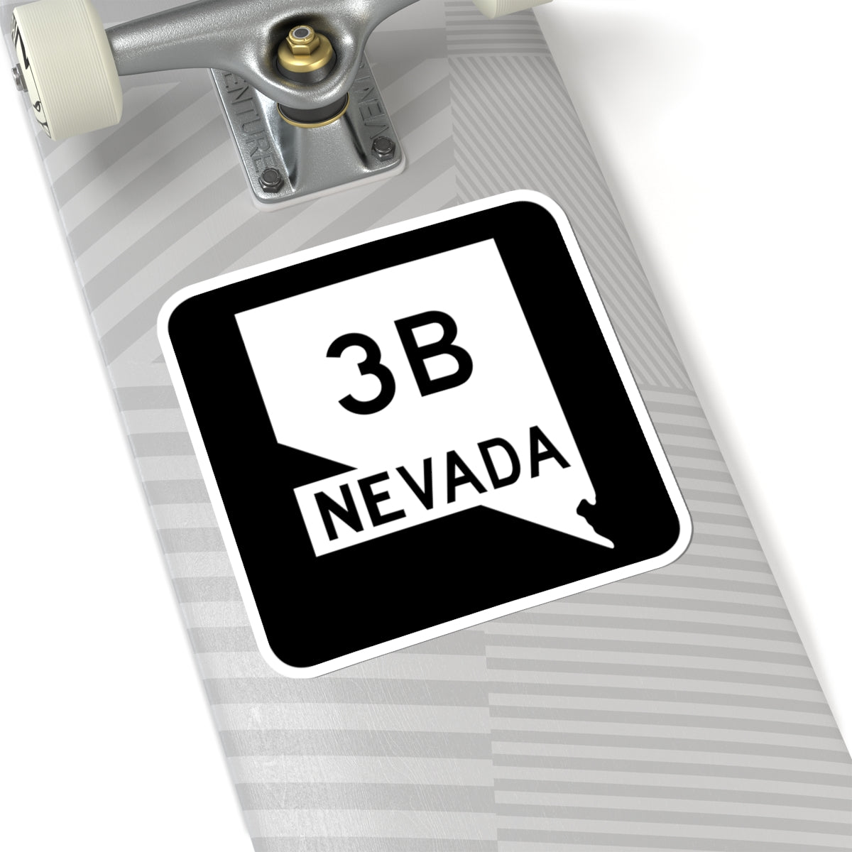 Nevada 3B (Nevada) (Road Sign) STICKER Vinyl Kiss-Cut Decal