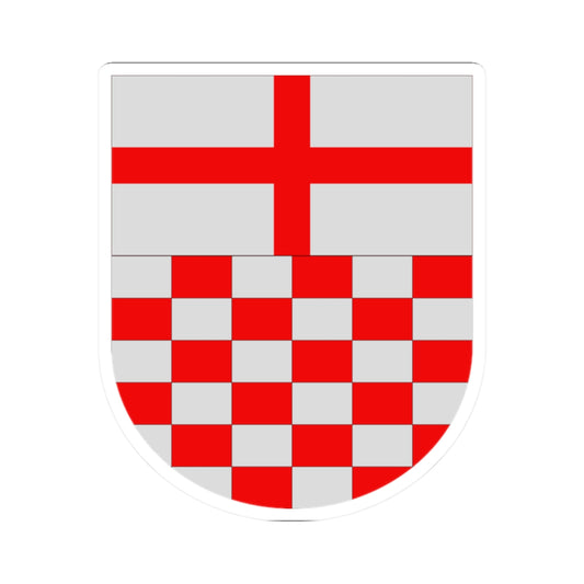 Blasón de la familia Barbiano (Spain) (Coat of Arms) STICKER Vinyl Kiss-Cut Decal