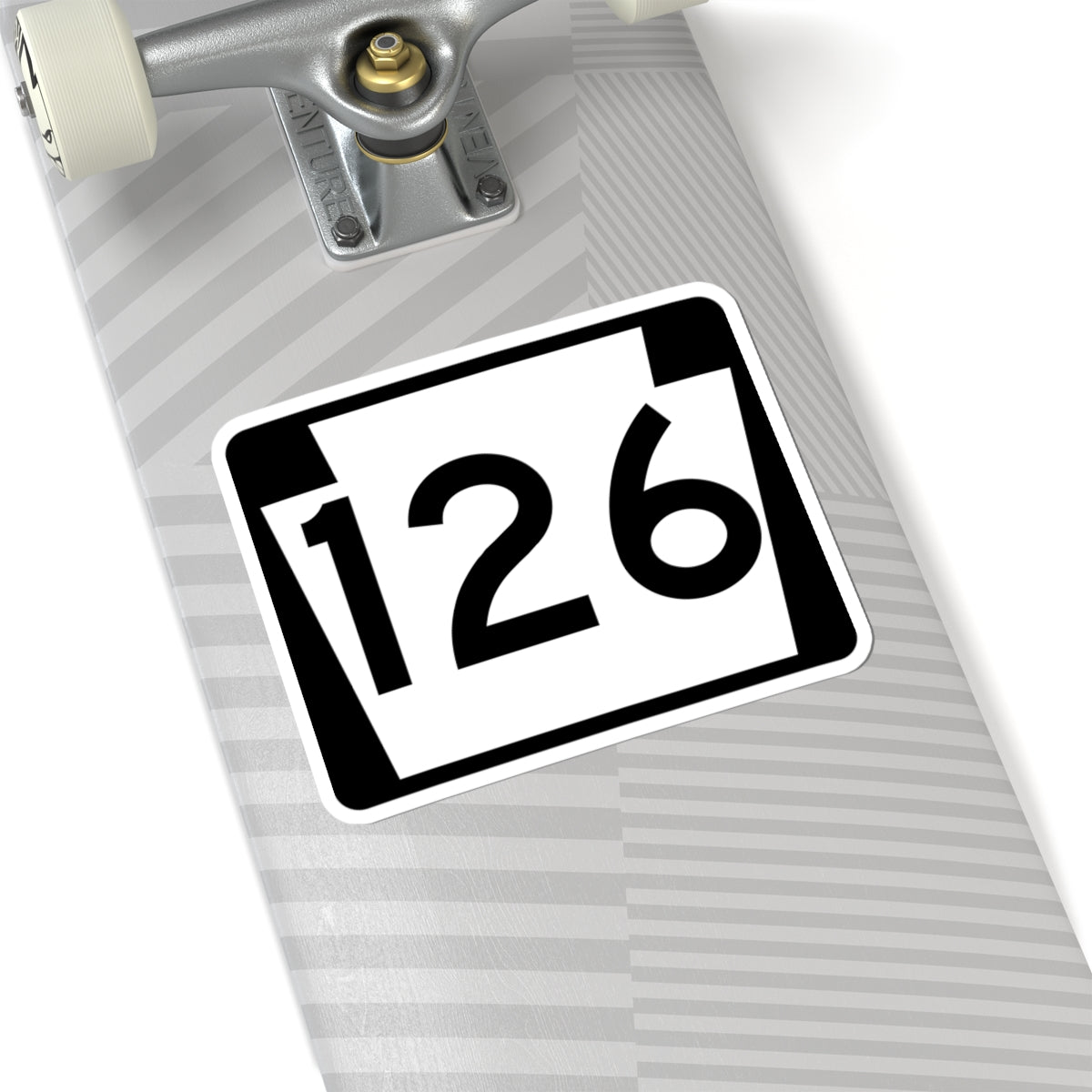 PA-126 (Pennsylvania) (Road Sign) STICKER Vinyl Kiss-Cut Decal