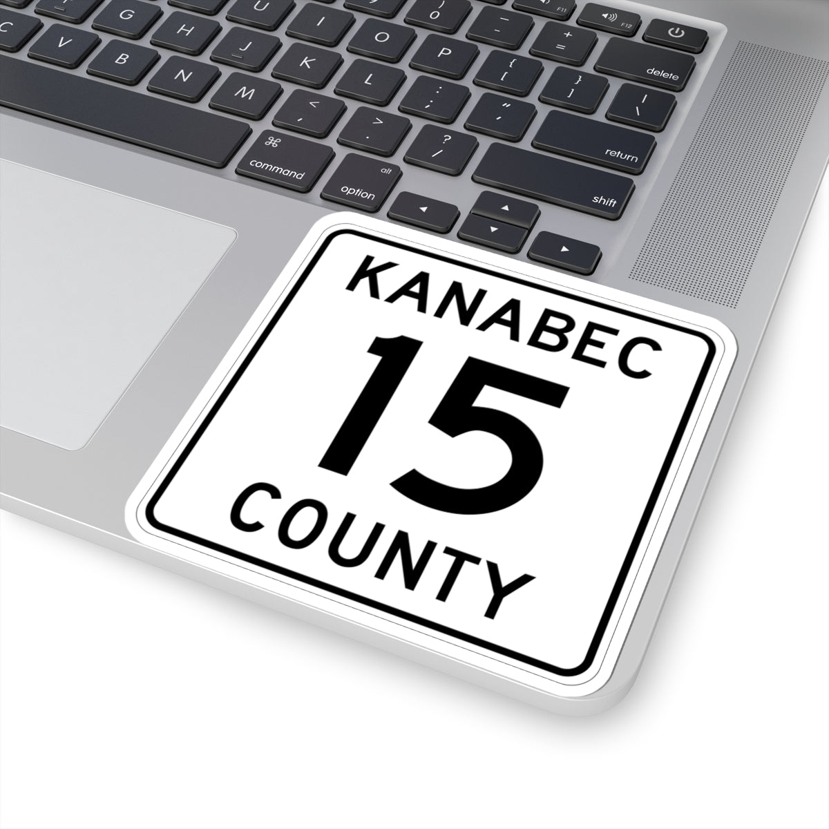 Kanabec County 15 MN (Minnesota) (Road Sign) STICKER Vinyl Kiss-Cut Decal