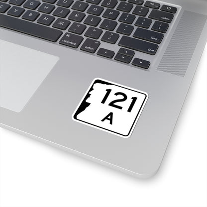 NH Route 121A (New Hampshire) (Road Sign) STICKER Vinyl Kiss-Cut Decal