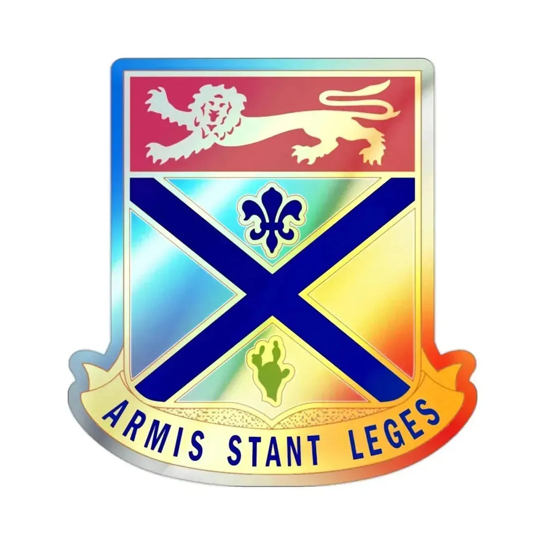 169th Infantry Regiment (U.S. Army) Holographic STICKER Die-Cut Vinyl Decal - The Sticker Space