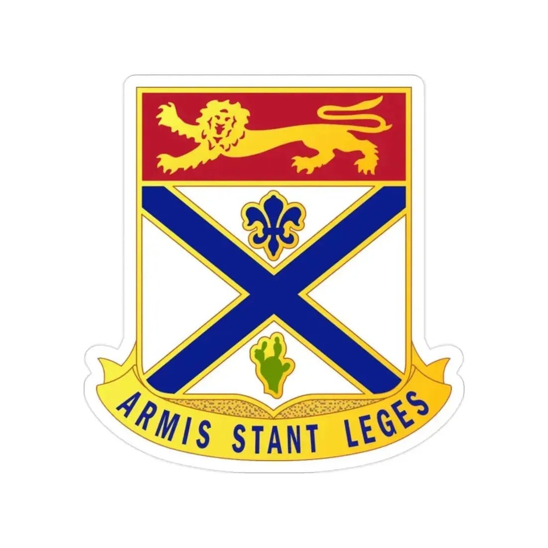 169th Infantry Regiment (U.S. Army) Transparent STICKER Die-Cut Vinyl Decal 2 Inch - The Sticker Space