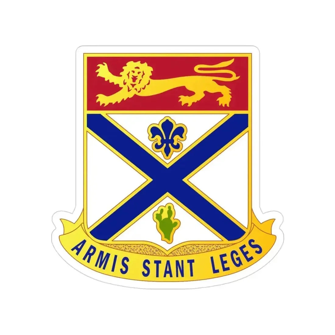 169th Infantry Regiment (U.S. Army) Transparent STICKER Die-Cut Vinyl Decal 3 Inch - The Sticker Space