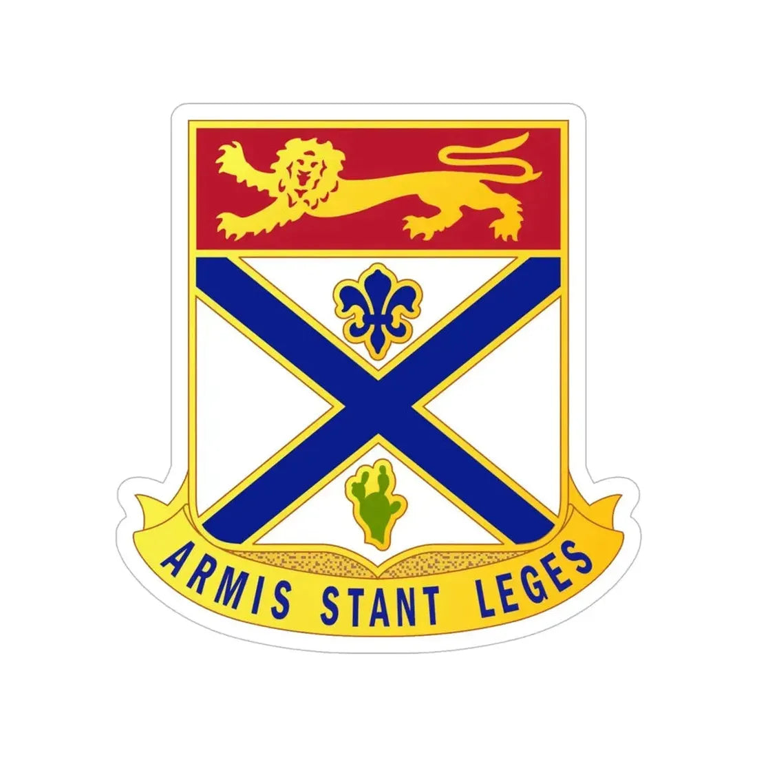 169th Infantry Regiment (U.S. Army) Transparent STICKER Die-Cut Vinyl Decal - The Sticker Space