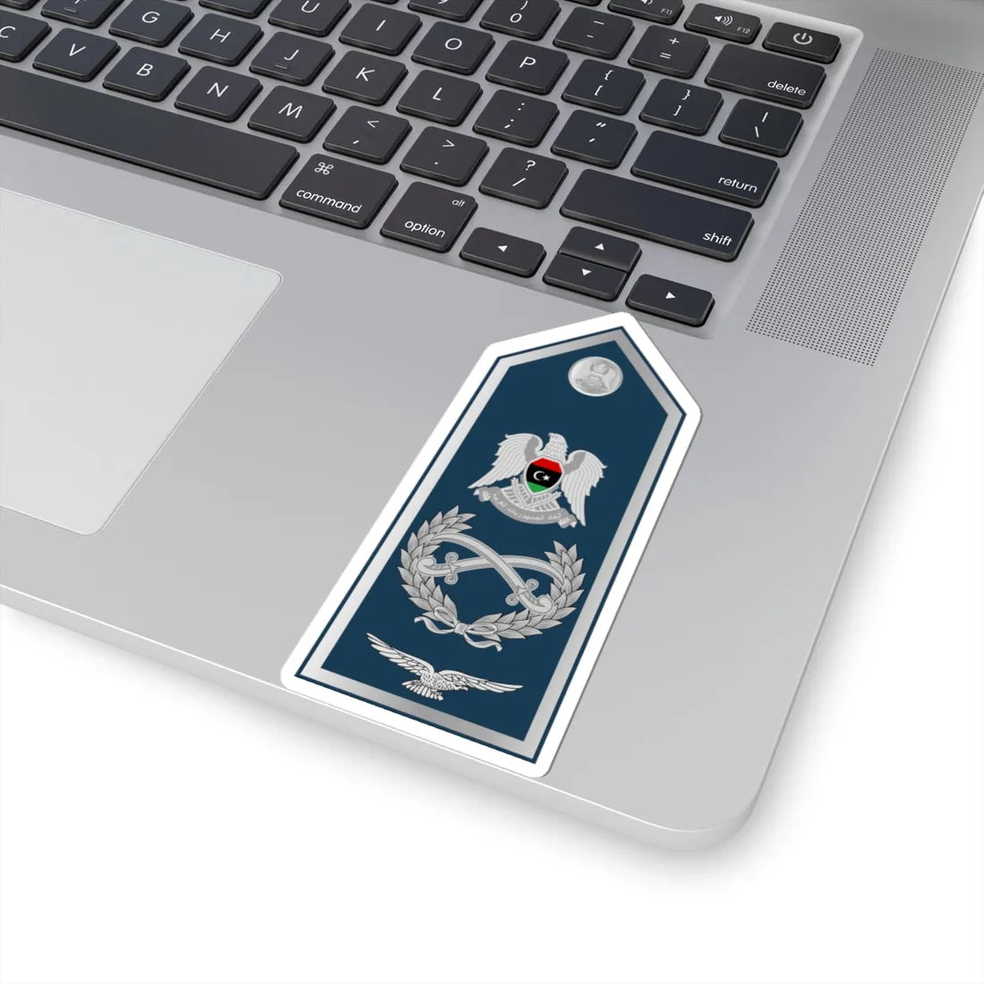 16.Libyan Air Force AM (Libya) (Military Rank) STICKER Vinyl Kiss-Cut Decal - The Sticker Space