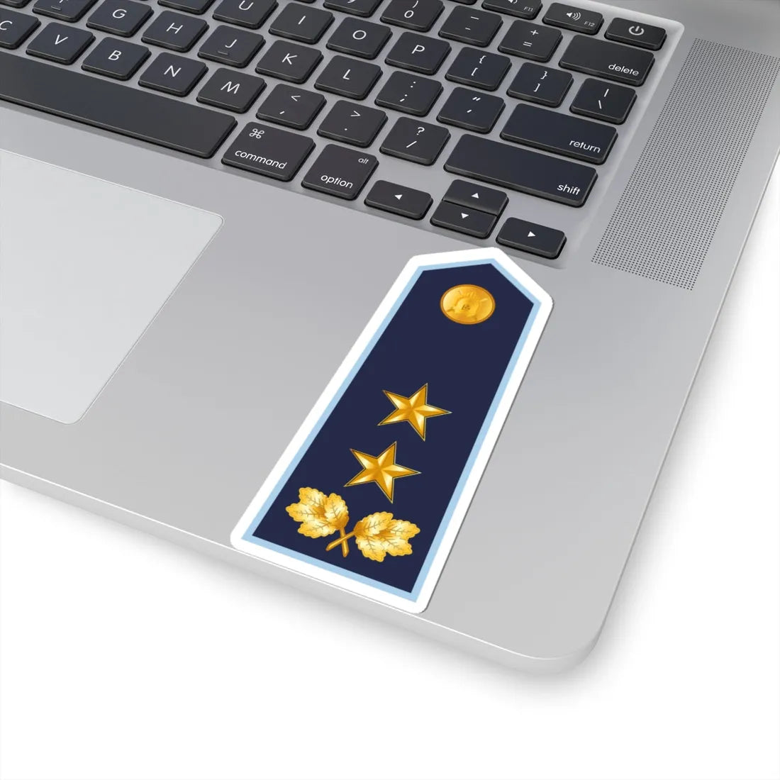 16.LVAF MG (Latvia) (Military Rank) STICKER Vinyl Kiss-Cut Decal - The Sticker Space