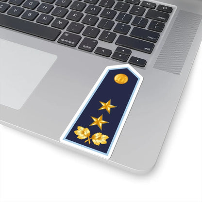 16.LVAF MG (Latvia) (Military Rank) STICKER Vinyl Kiss-Cut Decal - The Sticker Space