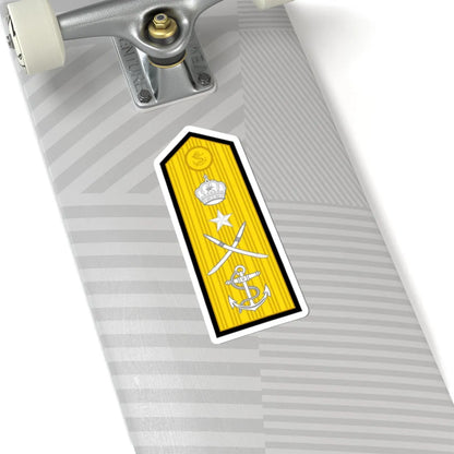 16.RNO VADM Sleeve (Oman) (Military Rank) STICKER Vinyl Kiss-Cut Decal - The Sticker Space