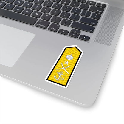16.RNO VADM Sleeve (Oman) (Military Rank) STICKER Vinyl Kiss-Cut Decal - The Sticker Space