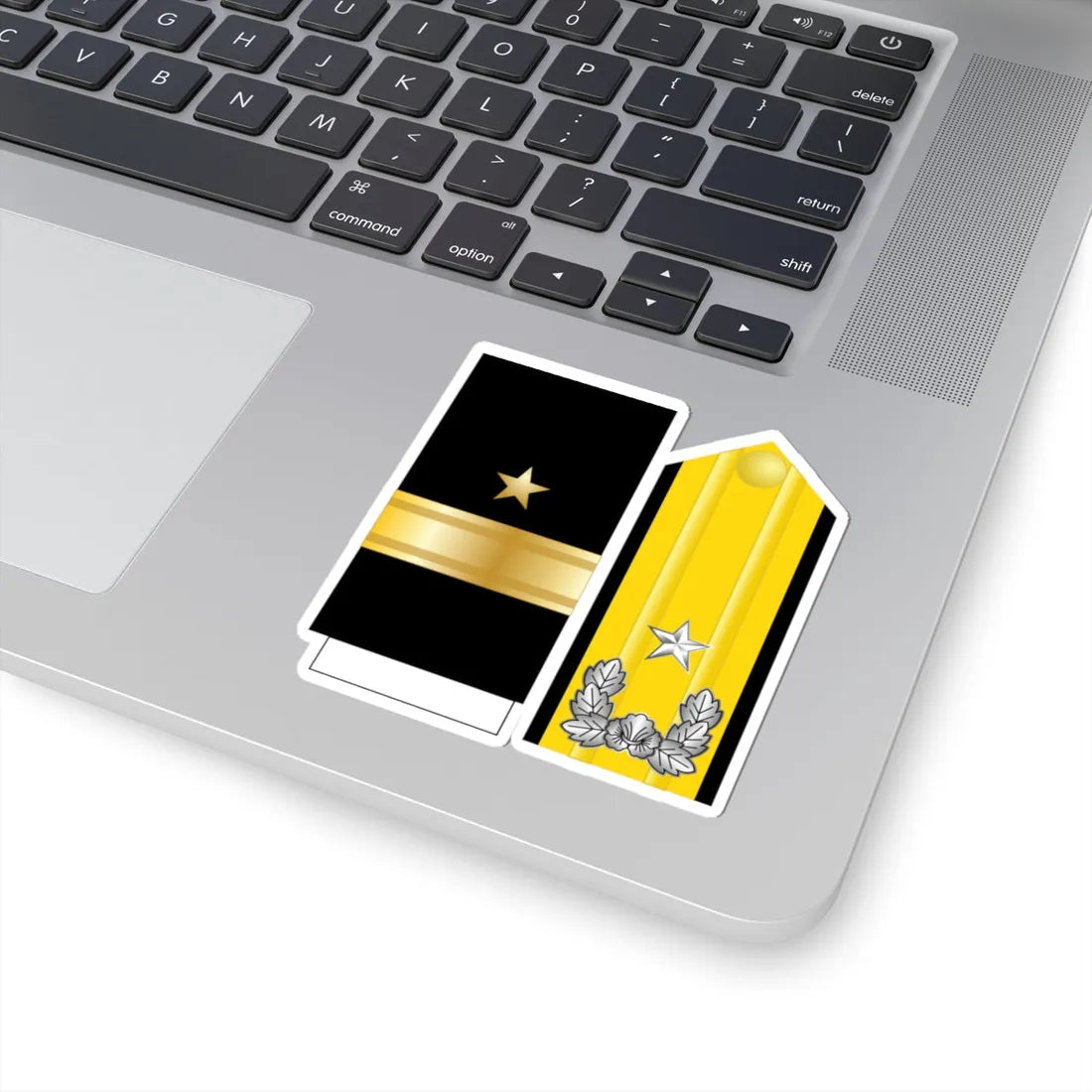16.SKN CDRE (Korea) (Military Rank) STICKER Vinyl Kiss-Cut Decal - The Sticker Space