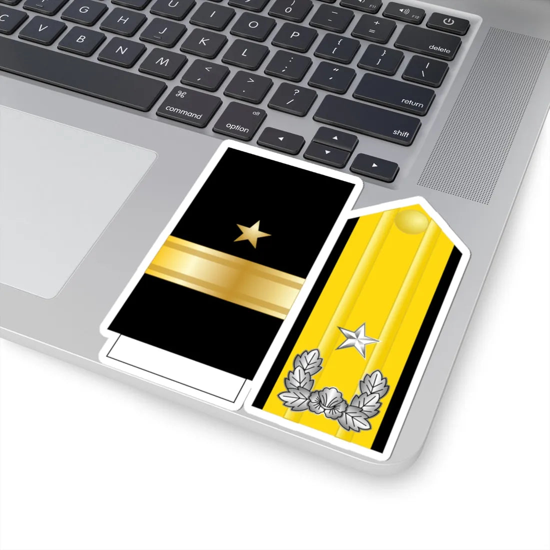 16.SKN CDRE (Korea) (Military Rank) STICKER Vinyl Kiss-Cut Decal - The Sticker Space