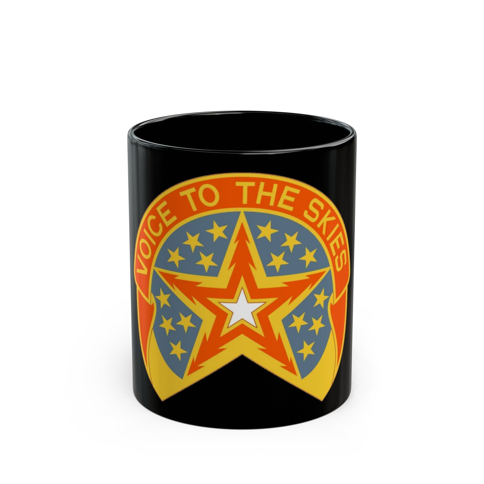 16th Air Traffic Control Battalion (U.S. Army) Black Coffee Mug-11oz-The Sticker Space