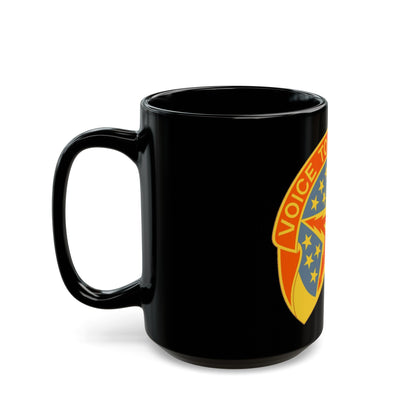 16th Air Traffic Control Battalion (U.S. Army) Black Coffee Mug-The Sticker Space