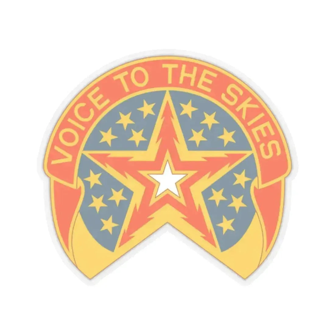 16th Air Traffic Control Battalion (U.S. Army) STICKER Vinyl Kiss-Cut Decal 2 Inch Transparent - The Sticker Space