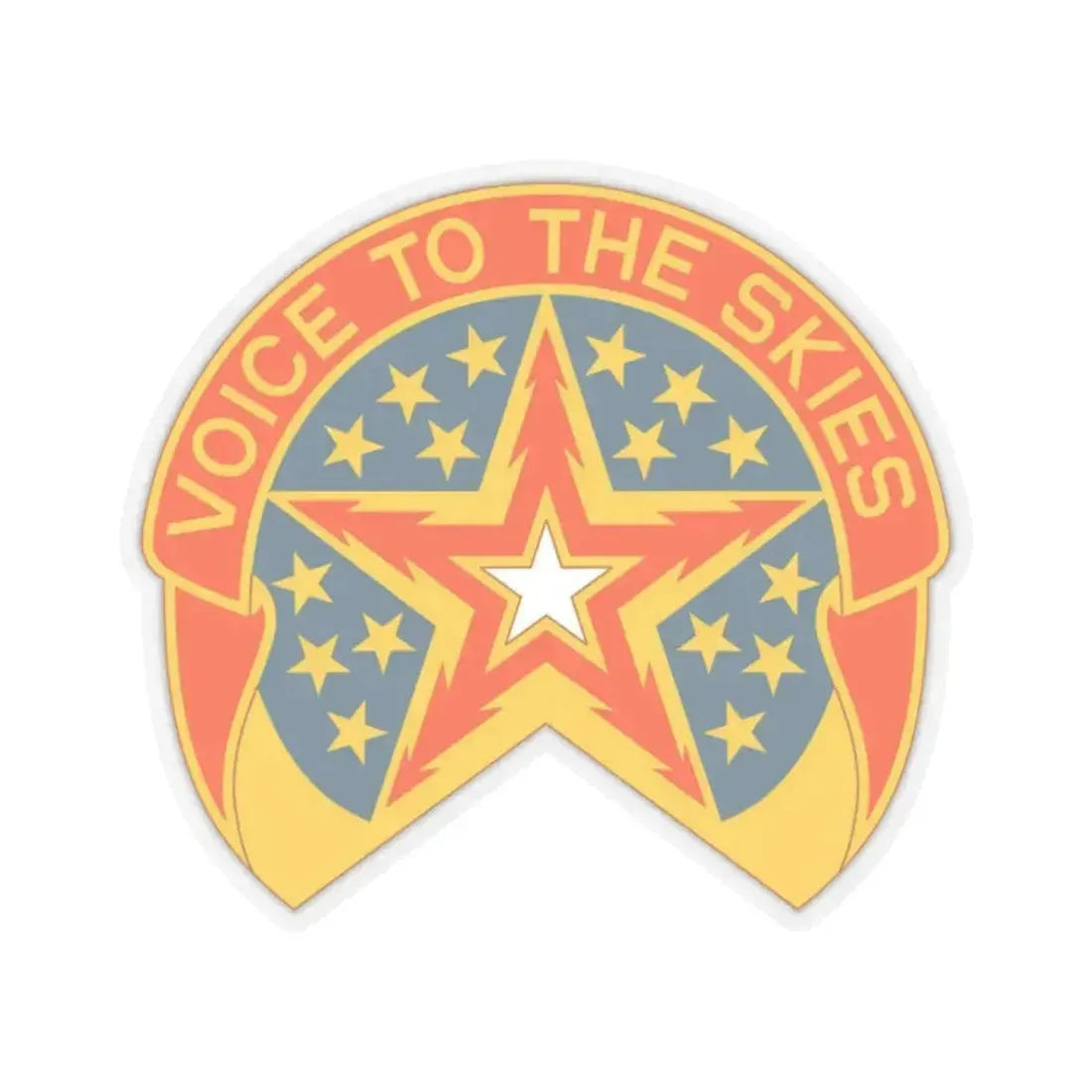 16th Air Traffic Control Battalion (U.S. Army) STICKER Vinyl Kiss-Cut Decal 3 Inch Transparent - The Sticker Space