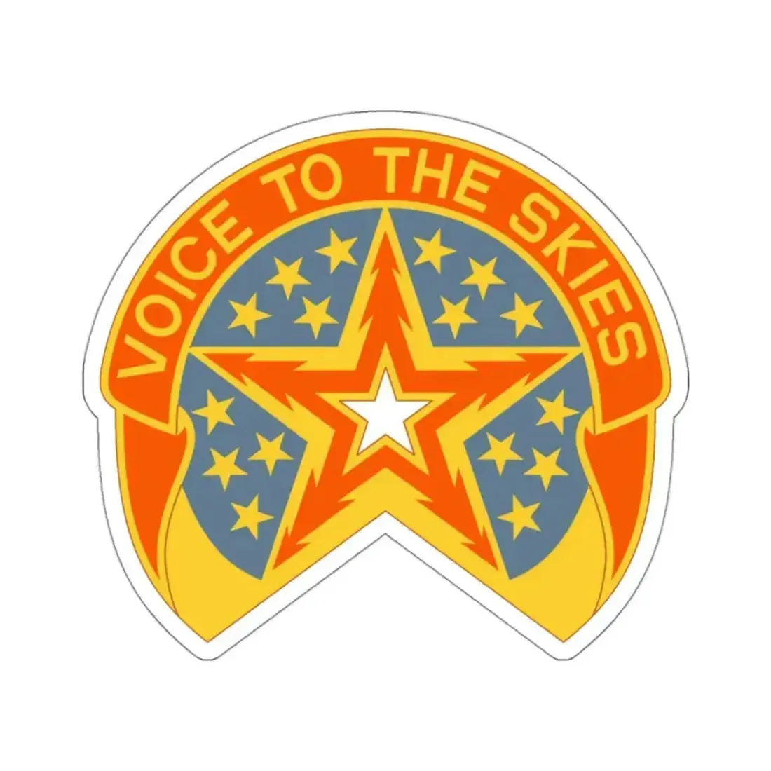 16th Air Traffic Control Battalion (U.S. Army) STICKER Vinyl Kiss-Cut Decal 3 Inch White - The Sticker Space