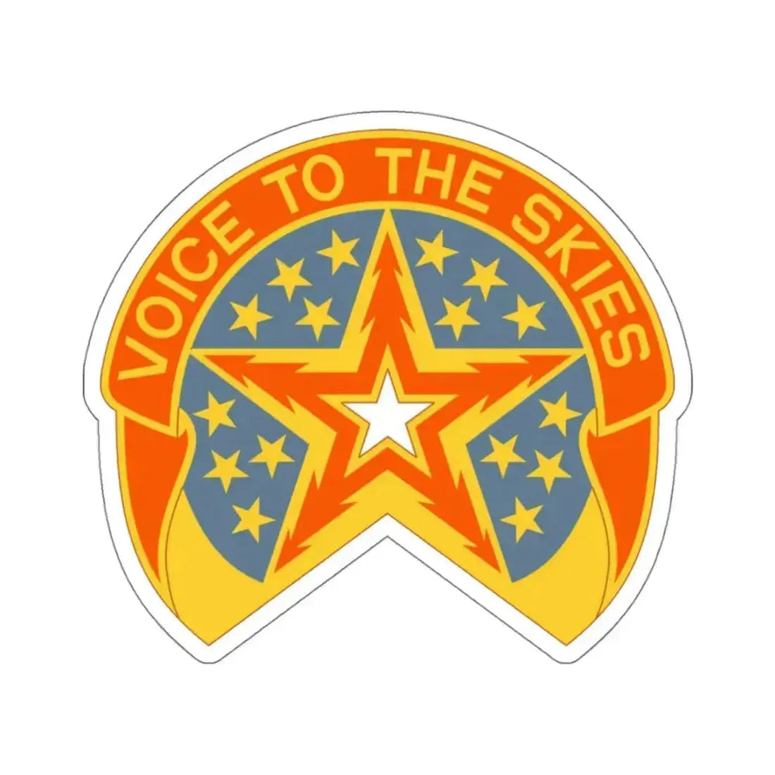 16th Air Traffic Control Battalion (U.S. Army) STICKER Vinyl Kiss-Cut Decal 4 Inch White - The Sticker Space