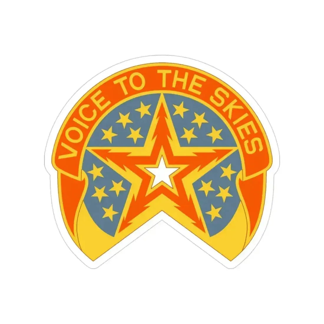 16th Air Traffic Control Battalion (U.S. Army) Transparent STICKER Die-Cut Vinyl Decal 3 Inch - The Sticker Space