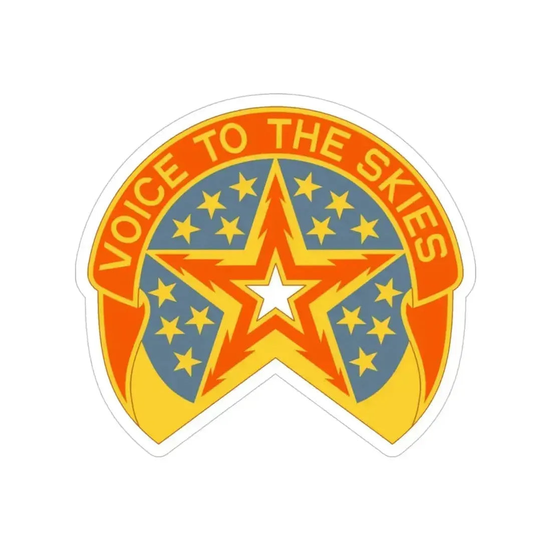 16th Air Traffic Control Battalion (U.S. Army) Transparent STICKER Die-Cut Vinyl Decal 4 Inch - The Sticker Space