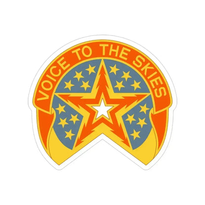 16th Air Traffic Control Battalion (U.S. Army) Transparent STICKER Die-Cut Vinyl Decal 4 Inch - The Sticker Space