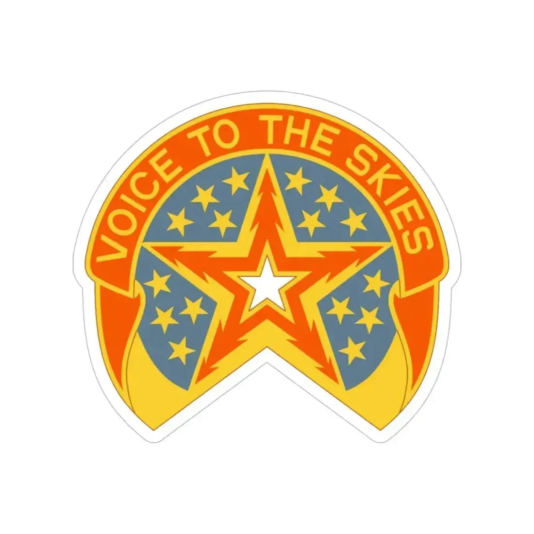 16th Air Traffic Control Battalion (U.S. Army) Transparent STICKER Die-Cut Vinyl Decal 5 Inch - The Sticker Space