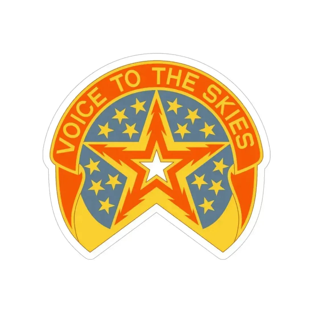 16th Air Traffic Control Battalion (U.S. Army) Transparent STICKER Die-Cut Vinyl Decal 6 Inch - The Sticker Space