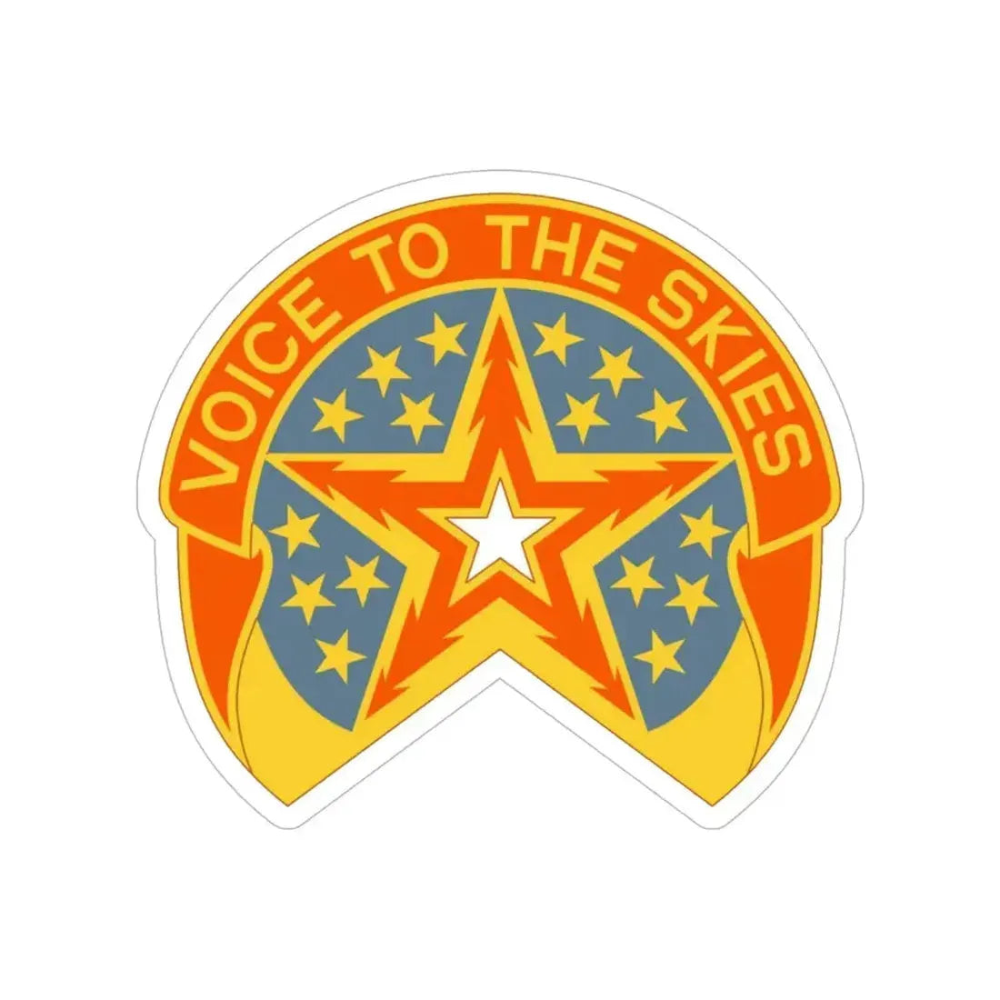 16th Air Traffic Control Battalion (U.S. Army) Transparent STICKER Die-Cut Vinyl Decal - The Sticker Space