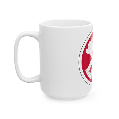 16th Engineer Brigade SSI (U.S. Army) White Coffee Mug-The Sticker Space