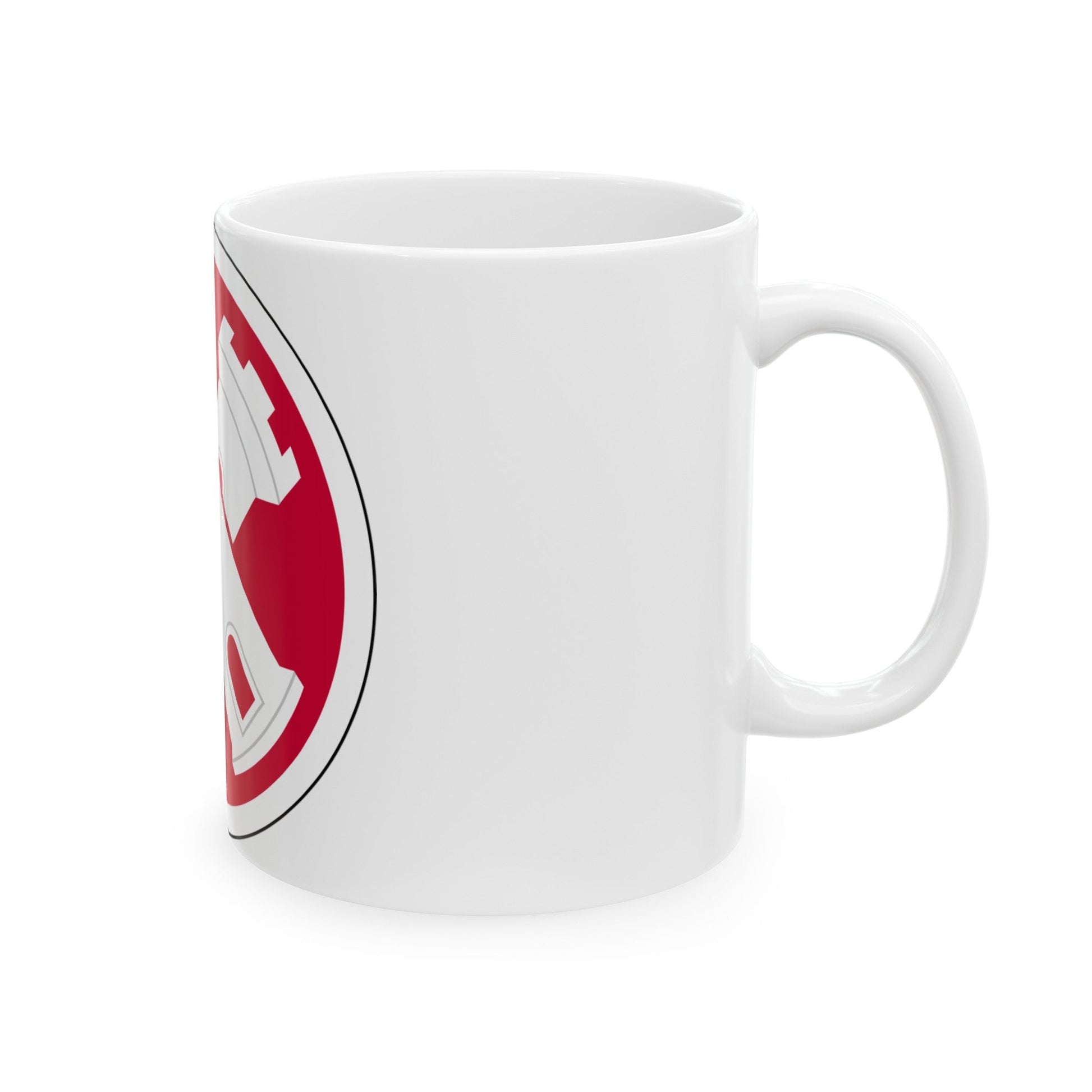 16th Engineer Brigade SSI (U.S. Army) White Coffee Mug-The Sticker Space