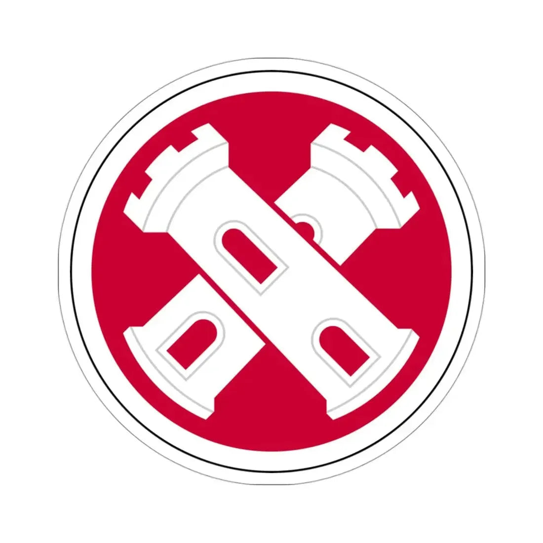 16th Engineer Brigade (U.S. Army) STICKER Vinyl Die-Cut Decal - The Sticker Space