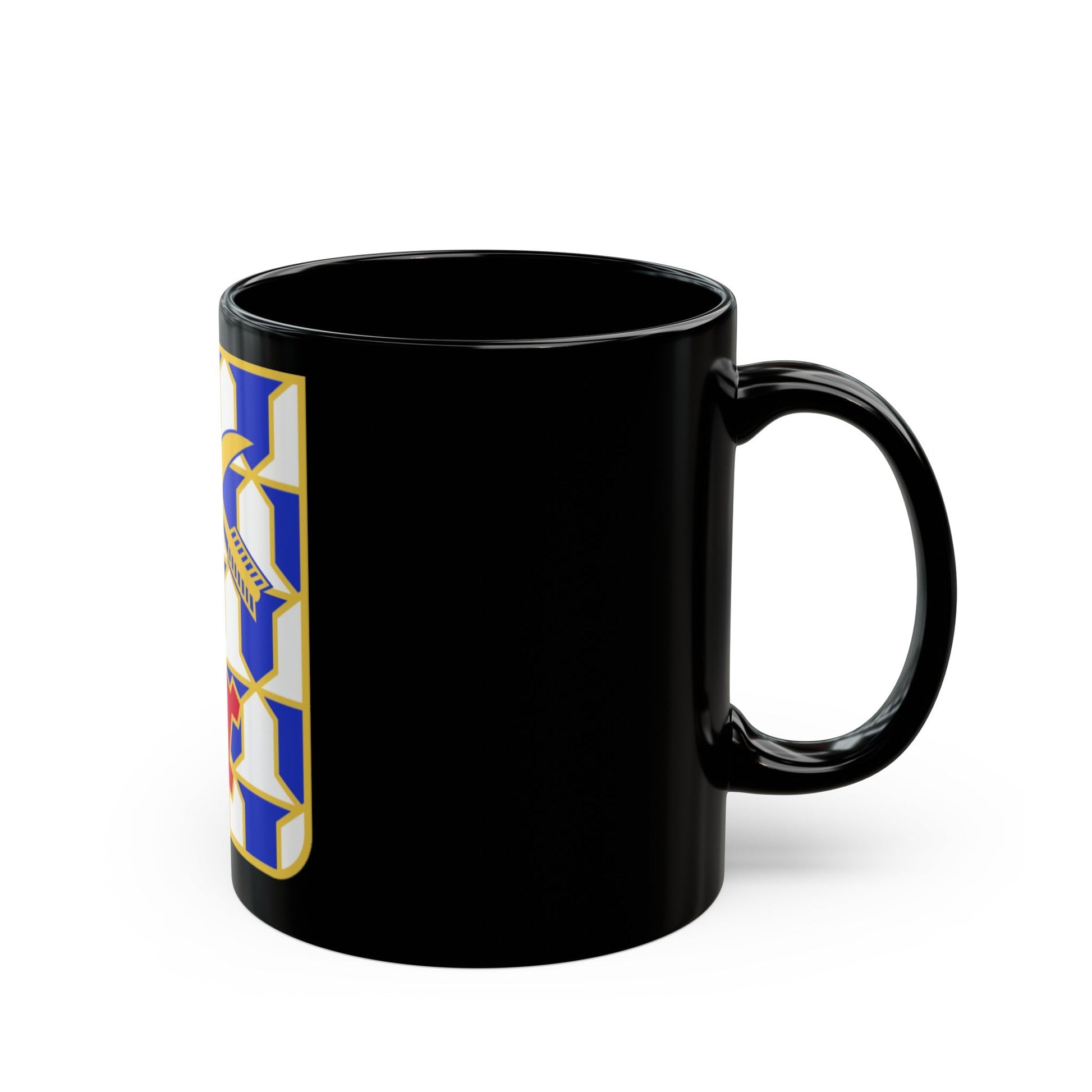 16th Infantry Regiment (U.S. Army) Black Coffee Mug-The Sticker Space