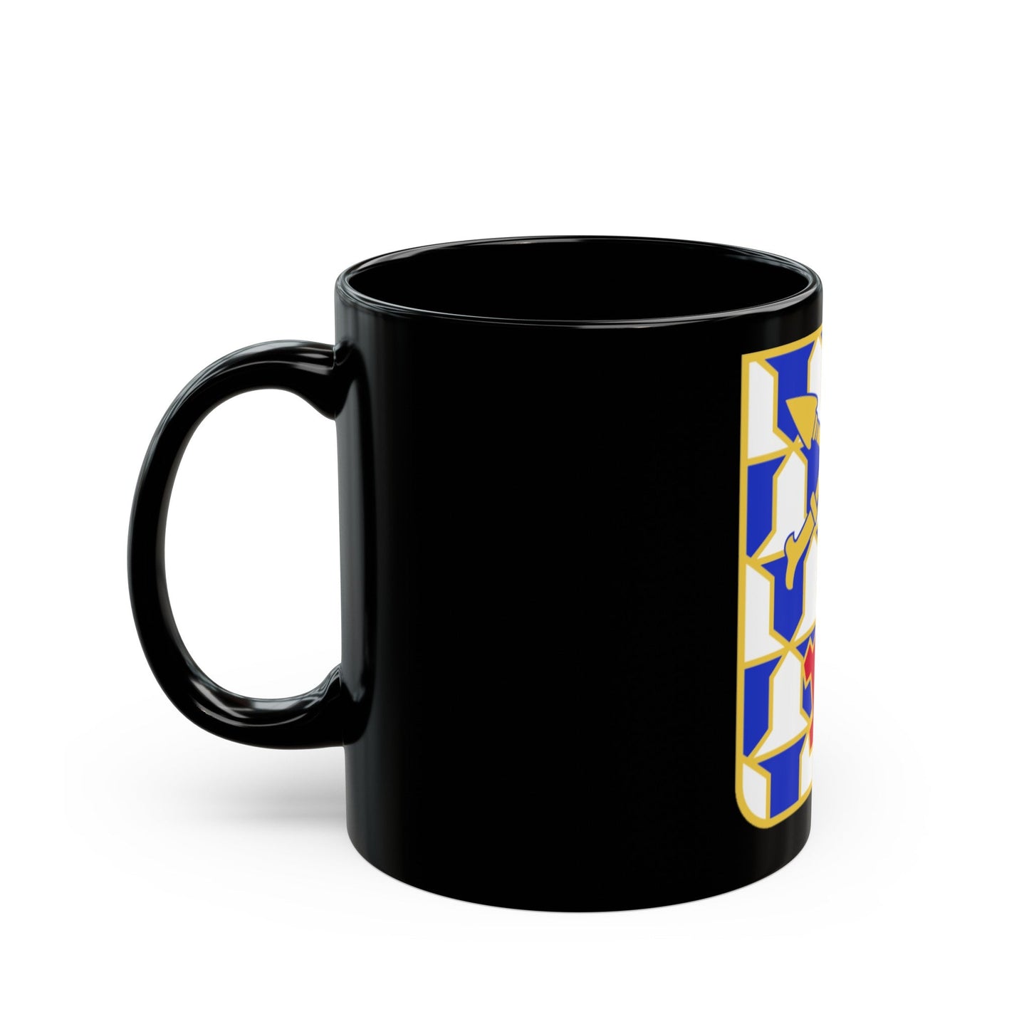 16th Infantry Regiment (U.S. Army) Black Coffee Mug-The Sticker Space