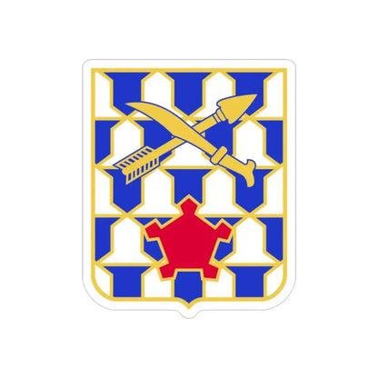 16th Infantry Regiment (U.S. Army) REVERSE PRINT Transparent Die-Cut STICKER - The Sticker Space