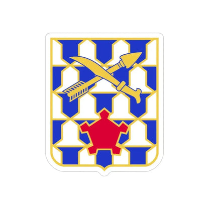 16th Infantry Regiment (U.S. Army) REVERSE PRINT Transparent Die-Cut STICKER - The Sticker Space