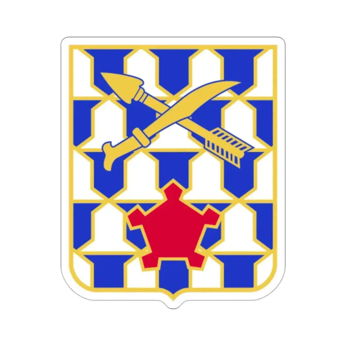 16th Infantry Regiment (U.S. Army) STICKER Vinyl Die-Cut Decal 2 Inch - The Sticker Space