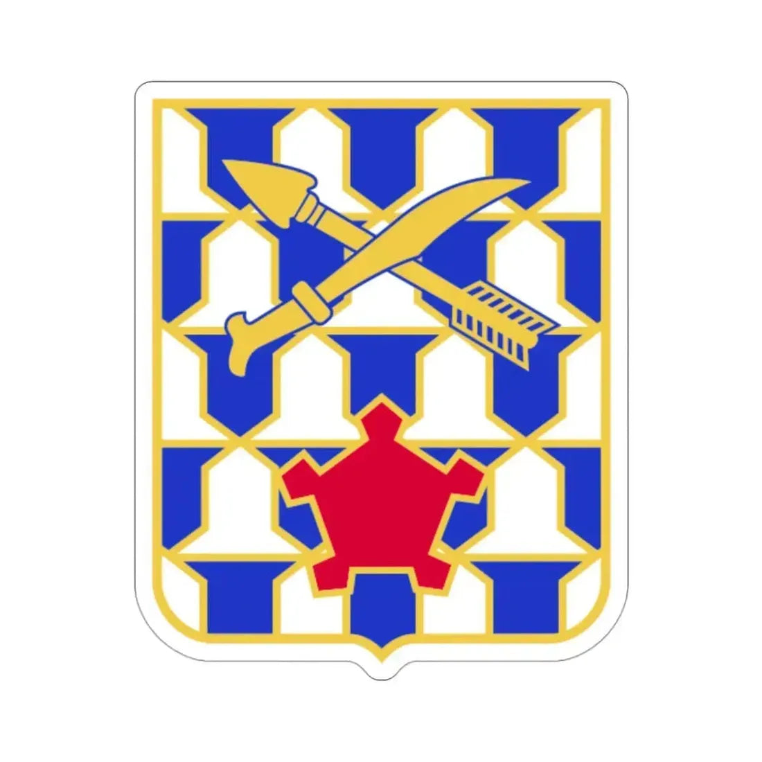 16th Infantry Regiment (U.S. Army) STICKER Vinyl Die-Cut Decal 3 Inch - The Sticker Space