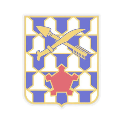 16th Infantry Regiment (U.S. Army) STICKER Vinyl Kiss-Cut Decal 4 Inch Transparent - The Sticker Space