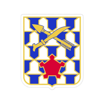 16th Infantry Regiment (U.S. Army) Transparent STICKER Die-Cut Vinyl Decal 4 Inch - The Sticker Space