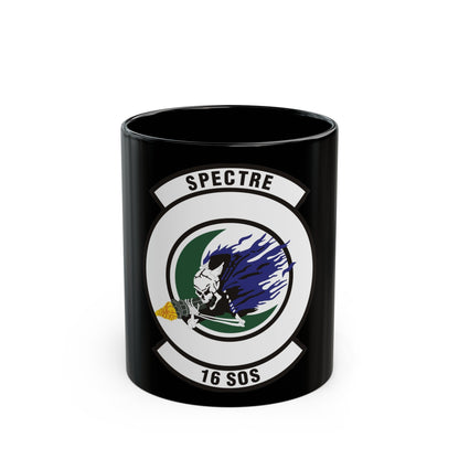 16th Special Operations Squadron (U.S. Air Force) Black Coffee Mug-11oz-The Sticker Space